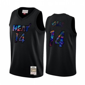 Miami Heat Tyler Herro 14 Iridescent HWC Collection Miesten Pelipaidat Swingman